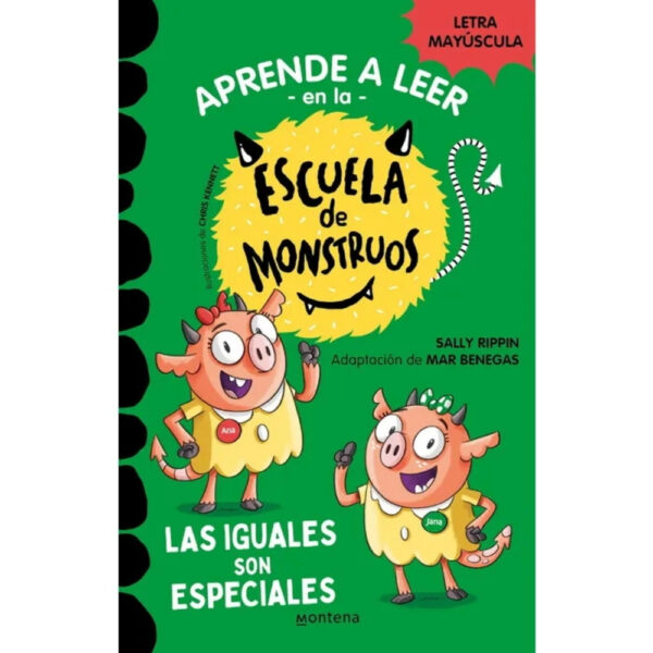 APRENDER A LEER EN LA ESCUELA DE MONSTRUOS 3: LAS IGUALES SON ESPECIALES